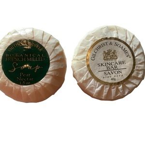 Gilchrist & soamer +smith vandiver French mill soap bars 1.5 oz each Discontinue